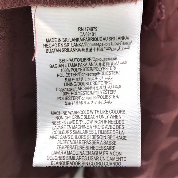 BCBGeneration Mauve Rose Pink Jacquard Bow Dress - Picture 7 of 8